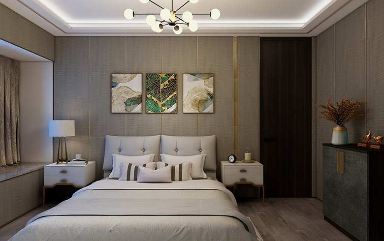 輕奢格調·臥室免漆門