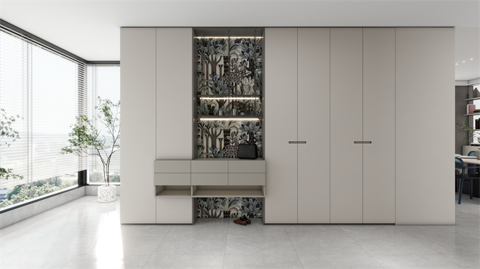 整家定制方案，全屋空間一體化設計、一站式配齊