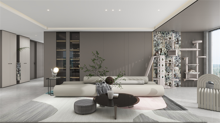 整家定制方案，全屋空間一體化設計、一站式配齊