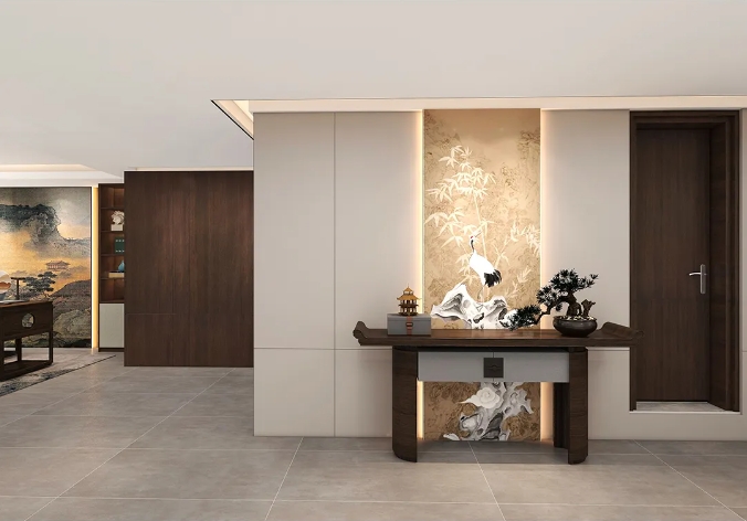 宋風雅韻丨193㎡宋式美學雅居，新中式風格的天花板