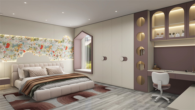 臥室系統：打造溫馨舒適，色彩與材質搭配秘籍